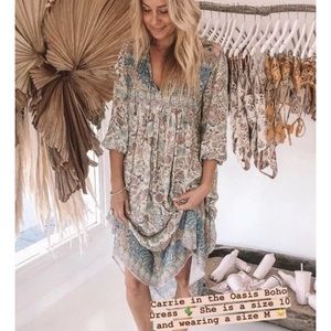 Spell Oasis Boho Maxi in Opal